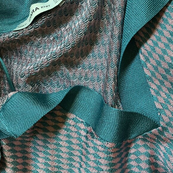 Zara Pull-over Knit Top Size Large - Picture 4 of 5